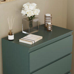 Lassic Vida Designs Denver Green 4 Drawer Chest Of Drawers (H) 960mm (W) 700mm (D) 400mm - thumbnail 7