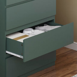 Lassic Vida Designs Denver Green 4 Drawer Chest Of Drawers (H) 960mm (W) 700mm (D) 400mm - thumbnail 8