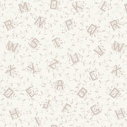 Laura Ashley Alphabet Grey Kids Smooth Wallpaper - thumbnail 2