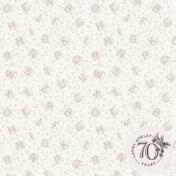 Laura Ashley Alphabet Grey Kids Smooth Wallpaper - thumbnail 3