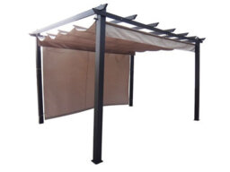 Glendale Garden & Leisure Single Curtain Only For Seville - L300 X W300 Cm - Mocha - thumbnail 2