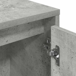 Berkfield Bookcase Concrete Grey 89X24X101.5 Cm Engineered Wood - thumbnail 8