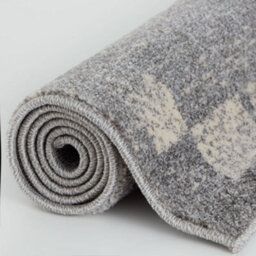 The Rugs Ephesus Collection Modern Rugs Grey Cream 7438Gc - thumbnail 5