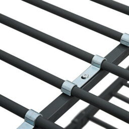 Berkfield Bunk Bed Black Metal 90X200 Cm - thumbnail 6