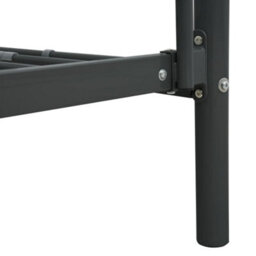 Berkfield Bunk Bed Black Metal 90X200 Cm - thumbnail 7