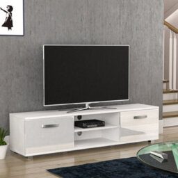 Lassic Vida Designs Cosmo White 2 Door Tv Unit 160Cm Sideboard Cabinet - thumbnail 1