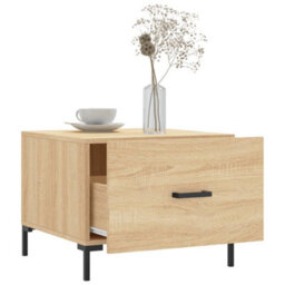 Berkfield Coffee Tables 2 Pcs Sonoma Oak 50X50X40 Cm Engineered Wood - thumbnail 4