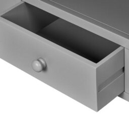 Statement Furniture Florence Dove Grey Tv Stand With 3 Drawers And Shelf - thumbnail 6