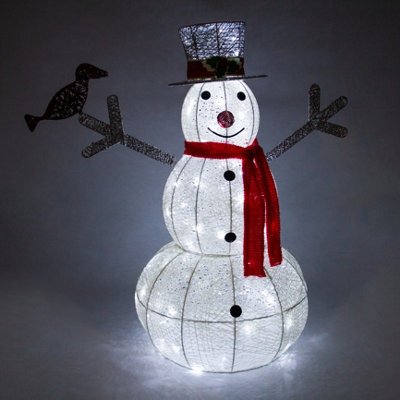 MonsterShop Monster Shop Light-Up Christmas Snowman - image 1