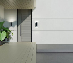 Luminosa Lighting Luminosa Fondo Outdoor Up Down Wall Lamp Black 4000K Neutral White 2Xled Ip54 - thumbnail 3