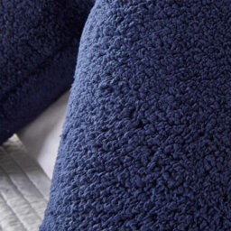 OHS Teddy Fleece V Shaped Pillow Support Pregnancy Orthopaedic Cushion - thumbnail 3