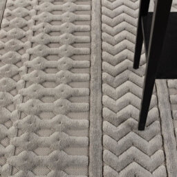 Livabliss Le Mans-Modern Grey 3D High & Low Pile Textured In- & Outdoor Rug 120 X 170 Cm Easy Care, Non Shedding - thumbnail 7