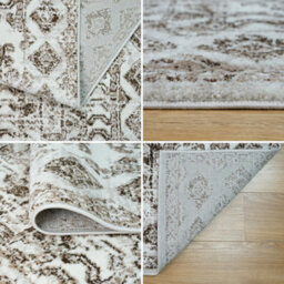 Homeart Traditional Area Rug , Super Soft & Sustainable Woven Neutral Carpet Durable Indoor Rug Mix Beige 60X110 - thumbnail 5