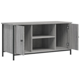 Walplus Tv Cabinet Grey Sonoma 100X40X50 Cm Engineered Wood - thumbnail 5