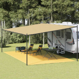 Walplus Oudoor Durable Tent Carpet 400X700 Cm Beige - thumbnail 1