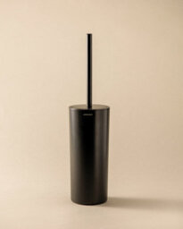 Cosmic Toilet Brush, Matt Black, Freestanding Or Wall-Mounted, Adhesive Or Screw-In, Anti-Corrosion, Start Collection