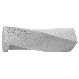 Luminosa Lighting Luminosa Sigma Flush & Semi Flush Wall Lamp Grey E27 - thumbnail 3
