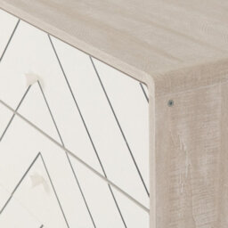 Seconique Dixie 4 Drawer Chest - Dusty Grey/white - thumbnail 7