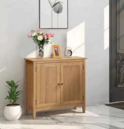 Hallowood Furniture Aston Large Shoe Cupboard