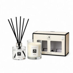 Aroma Naturals Minimalist Luxe Candle & Reed Diffuser Gift Set Lavender, Sage Scent - thumbnail 4
