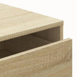 Walplus Corner Chest Of Drawers Sonoma Oak 40X41X76 Cm Engineered Wood - thumbnail 8