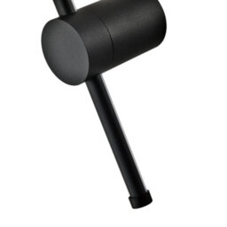 Happy Homewares Modern And Sleek Stick Style Ambient Led Wall Light Fitting In Matt Black Sand - thumbnail 3