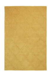 Yellow Geometric Handmade Modern For Living Room And Bedroom Rug-120Cm X 170Cm - thumbnail 8