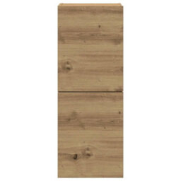 Berkfield 4 Piece Tv Cabinet Set Wall-Mounted Artisan Oak Engineered Wood - thumbnail 7