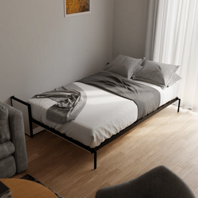 Wallbedking Murphy Bed Horizontal 120Cm X 200Cm Studio Wall Bed, Fold-Down Guest Bed For Small Rooms, Apartments And Studios - image 1