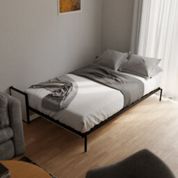 Wallbedking Murphy Bed Horizontal 120Cm X 200Cm Studio Wall Bed, Fold-Down Guest Bed For Small Rooms, Apartments And Studios - thumbnail 1