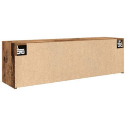 Walplus Bathroom Wall Cabinet Old Wood 100X25X30 Cm Engineered Wood - thumbnail 8