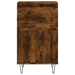 Berkfield Durable Sideboard Smoked Oak 40X35X70 Cm Engineered Wood - thumbnail 5