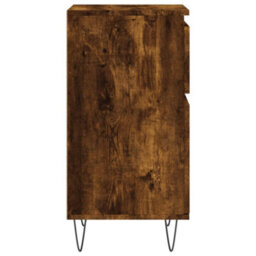 Berkfield Durable Sideboard Smoked Oak 40X35X70 Cm Engineered Wood - thumbnail 7