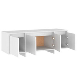 Berkfield Durable Tv Cabinet White 120X30X40.5 Cm Engineered Wood - thumbnail 8