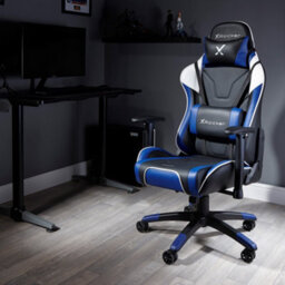 X Rocker Agility Esport Ergonomic Gaming Chair - Black / Blue
