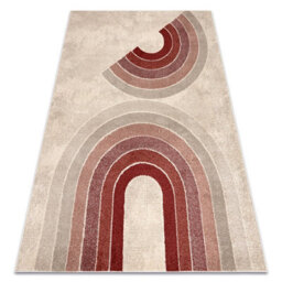 RugsX Carpet Fusion 0807 Cream Claret - Geometric, Modern, Abstract 180X270 Cm - thumbnail 4
