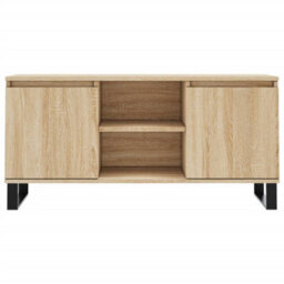 Berkfield Tv Cabinet Sonoma Oak 104X35X50 Cm Engineered Wood - thumbnail 5