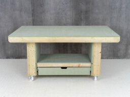 Arbor Garden Solutions Art/craft Table, Project Workbench With Storage V.2. (L-180 X D-122 X H-90Cm) - thumbnail 4