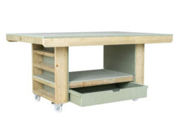 Arbor Garden Solutions Art/craft Table, Project Workbench With Storage V.2. (L-180 X D-122 X H-90Cm) - thumbnail 5