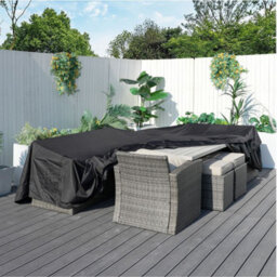 Abrihome Patio Furniture Covers Outdoor Waterproof Furniture Cover, 600D Garden Table And Chairs Set Covers - thumbnail 2