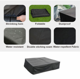 Abrihome Patio Furniture Covers Outdoor Waterproof Furniture Cover, 600D Garden Table And Chairs Set Covers - thumbnail 7
