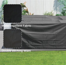 Abrihome Patio Furniture Covers Outdoor Waterproof Furniture Cover, 600D Garden Table And Chairs Set Covers - thumbnail 4