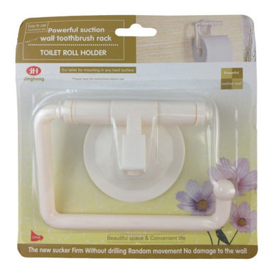 Maestro craft Bathroom Toilet Paper Roll Holder Wall-Mounted Storage Shelf  14X9Cm
