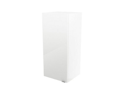 GoodHome Imandra Deep Gloss White Bathroom Single Wall Cabinet (H)90Cm (W)40Cm - image 1