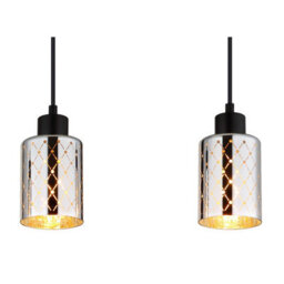 Luminosa Lighting Luminosa Alonso Bar Pendant Ceiling Light Matt Black 3X E27 - thumbnail 5