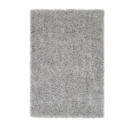 Grey Plain Shaggy Rug, Anti-Shed Easy To Clean Rug, Handmade Rug For Bedroom, Living Room, & Dining Room-140Cm X 200Cm - thumbnail 1