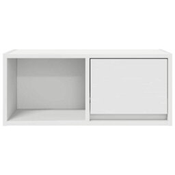 Berkfield Tv Cabinet White 60X31X25.5 Cm Engineered Wood - thumbnail 6