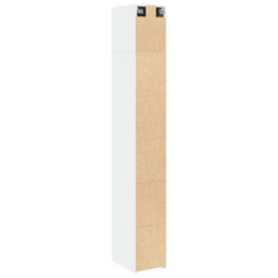 Berkfield Slim Storage Cabinet White 30X42.5X225 Cm Engineered Wood - thumbnail 8