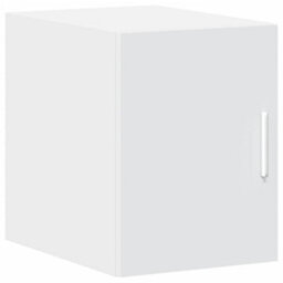Berkfield Slim Storage Cabinet White 30X42.5X225 Cm Engineered Wood - thumbnail 5