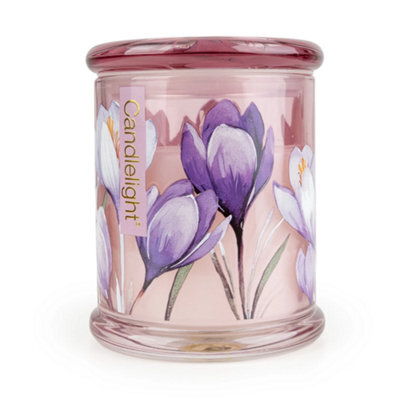 Candlelight Large Glass Jar Candle - Crocus & Sweet Orange - image 1